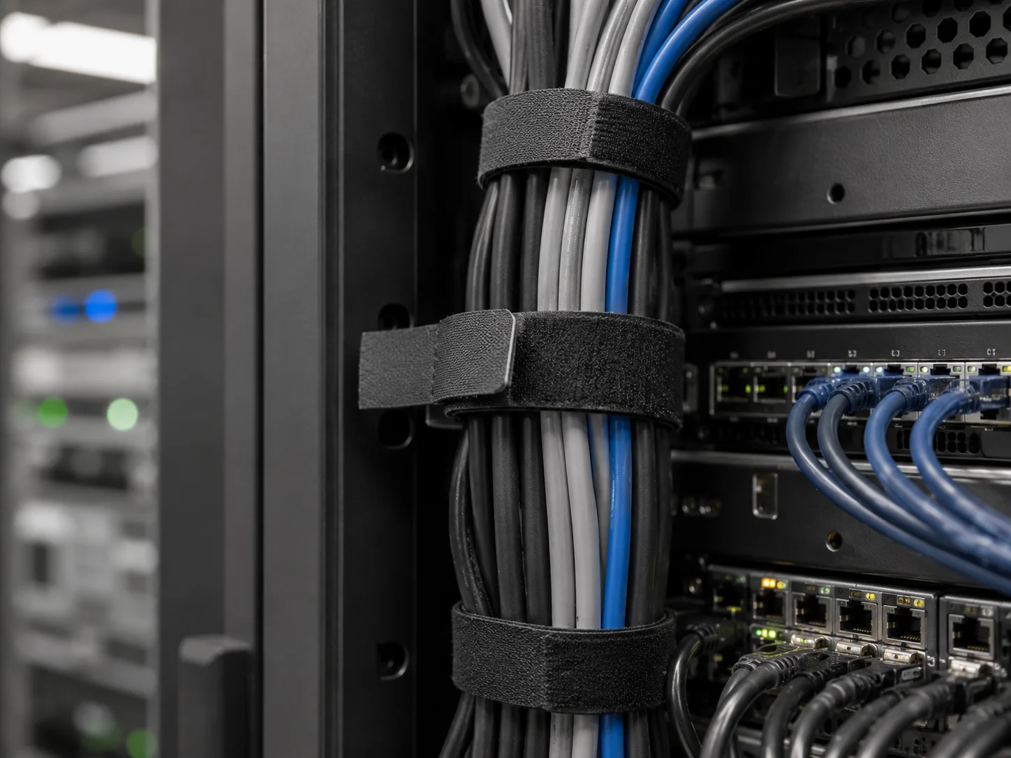 Flexwrap back-to-back tape for cable management